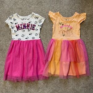 Disney jumping beans Minnie and princess dresses size 6